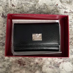 Salvatore Ferragamo Leather Key Case